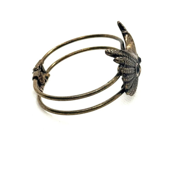 Bronze owl bracelet - Picture 3 of 6